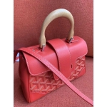 ゴヤール  サイゴン ミニ ハンドバッグ 2WAY ショルダー 赤 レア ヘリンボーン レディース GOYARD SAIGON MINI G2020678