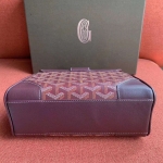 ゴヤール  サイゴン ミニ ハンドバッグ 2WAY ショルダー ブルゴーニュ レア ヘリンボーン レディース GOYARD SAIGON MINI G2020681