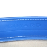 ゴヤール  goyard ゴマルキーズ　トートバッグ　PVC×カーフ　ブルー(青)　ショルダーバッグ　ハンドバッグ G2020685