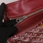 ゴヤール  goyard ゴマルキーズ　トートバッグ　PVC×カーフ　ルージュレッド　ショルダーバッグ　ハンドバッグ G2020688
