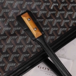 ゴヤール  goyard ゴマルキーズ　トートバッグ　PVC×カーフ ブラック ショルダーバッグ　ハンドバッグ G2020689