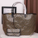 GOYARD ゴヤール  サンルイ クレール・ヴォア PM SAC SAINT LOUIS CLAIRE VOIE 黄 黒 ショッパー リボン ラッピング G2020884