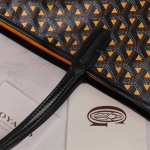 GOYARD ゴヤール  サンルイ クレール・ヴォア PM SAC SAINT LOUIS CLAIRE VOIE 黄 黒 ショッパー リボン ラッピング G2020884