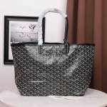 GOYARD  ゴヤール サンルイ クレール・ヴォア PM SAC SAINT LOUIS CLAIRE VOIE 緑 黒 ショッパー リボン ラッピング G2020883