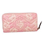 グッチ  GUCCI ゴースト GHOST GGマーモント キルティング レザー ウォレット ラウンドファスナー 長財布 ピンク [レディース] 448087 DSSCJ 5966