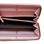 グッチ  GUCCI ゴースト GHOST GGマーモント キルティング レザー ウォレット ラウンドファスナー 長財布 ピンク [レディース] 448087 DSSCJ 5966
