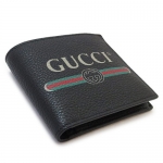 グッチ 折財布 メンズ GUCCI 二つ折り ヴィンテージロゴ 財布 レザー 496316 0GCAT 8163