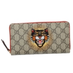 グッチ GUCCI アングリーキャット GGスプリーム ラウンドファスナー 長財布 [メンズ][レディース] 476413 9CO1G 9794