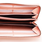 グッチ GUCCI バタフライスタッズ ラウンドファスナー 長財布 ピンク [レディース] 499363 CAOGT 5969