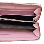 グッチ GUCCI クイーンマーガレット レザー ウォレット ラウンドファスナー 長財布 レッド×アイボリー×ピンク [レディース] 476069 DYWPT 8057
