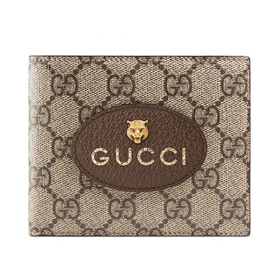 グッチ GUCCI GG スプリーム ウォレット タグ 二つ折り財布 473954 K9GOT 8861