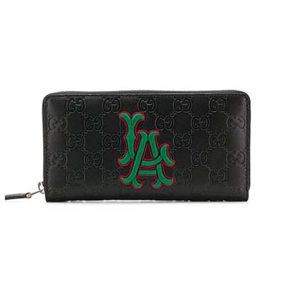 グッチ GUCCI NY Yankees パッチ ジップアラウンド長財布 547791 DMTIN 1000