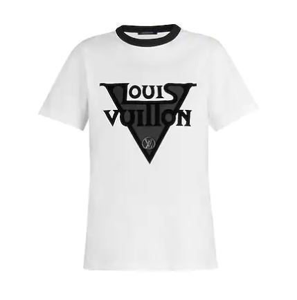 Louis Vuittonルイヴィトン 2020クルーズ LVミッドナイトTシャツ WHITE 1A63EN
