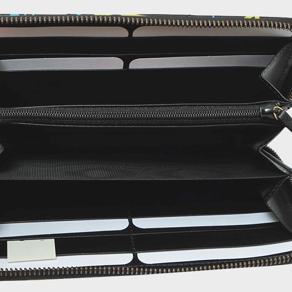 グッチ GUCCI ゴースト GHOST ラウンドファスナー ウォレット 長財布 ブラック [レディース] 448087 DSSCT 8438