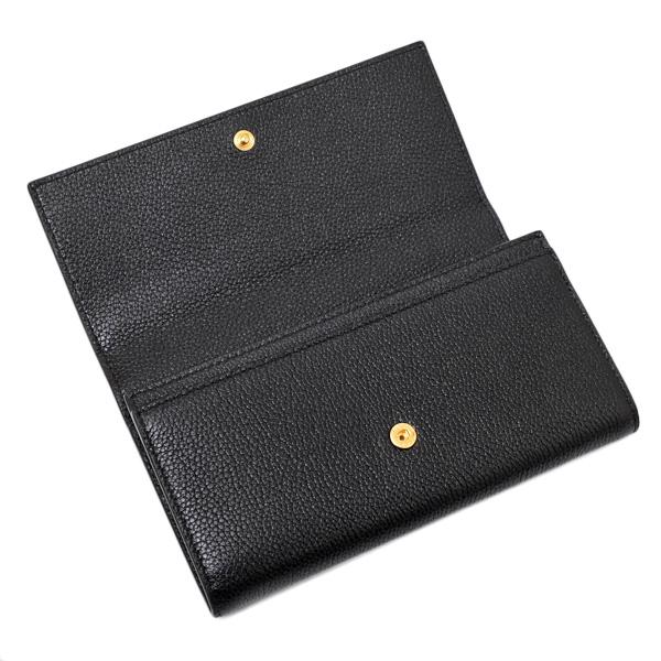 グッチ GUCCI ズゥミ レザー コンチネンタルウォレット 長財布 ブラック [レディース] 573612 1B90X 1000
