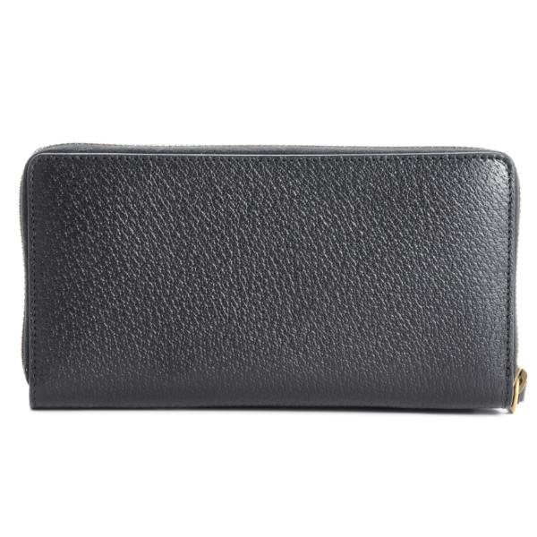 グッチ 財布 メンズ 蜂 アニマリエ メンズ ラウンドファスナー長財布 BLACK 523667 DJ20T 1000