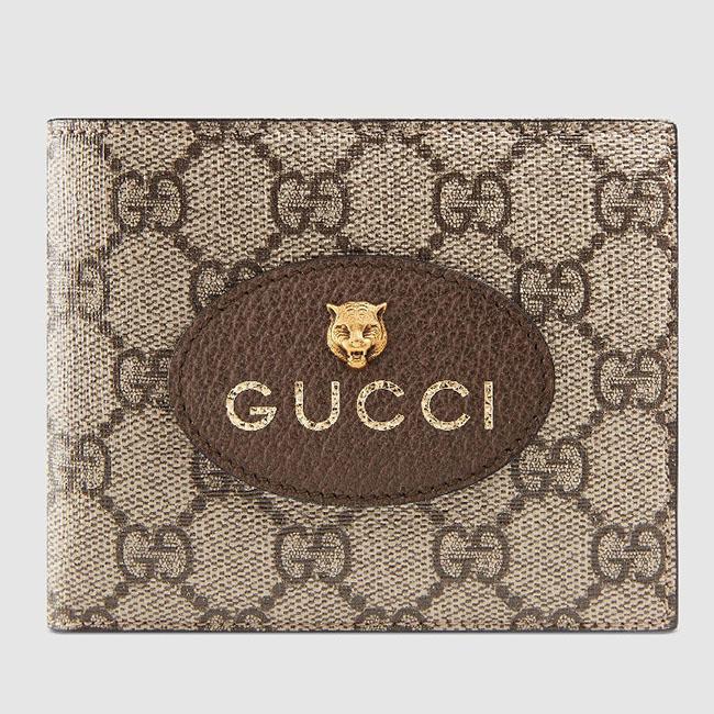 グッチ GUCCI GG スプリーム ウォレット タグ 二つ折り財布 473954 K9GOT 8861