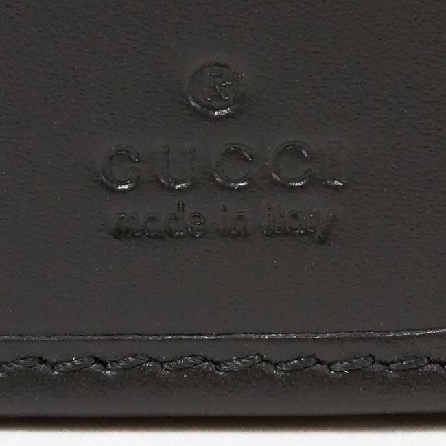 グッチ GUCCI 長財布 カードケース 二つ折り長財布 ブラック  473920 CWC1N 1000