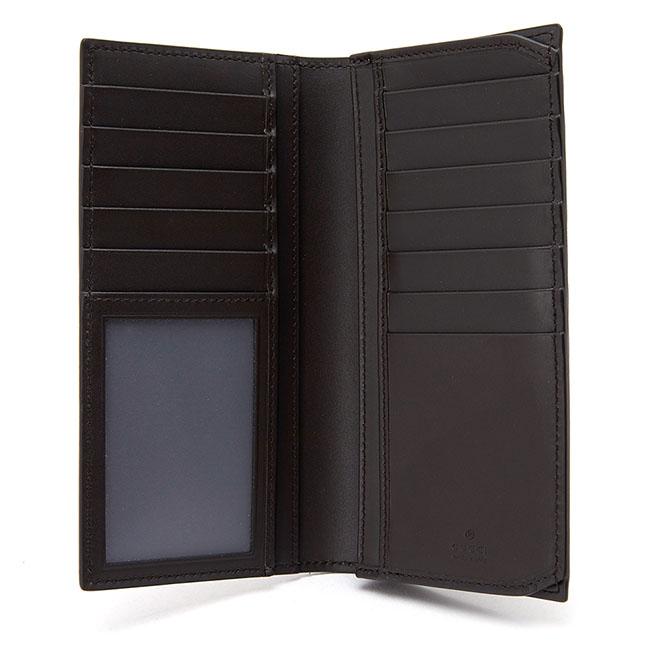 グッチ  GUCCI/ウェブ付き GGスプリーム 二つ折り長財布 408836 KHN4N 9791