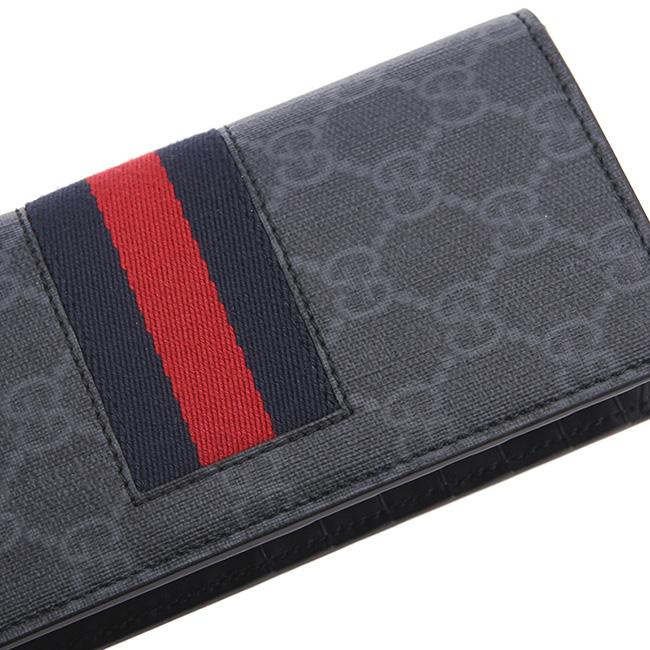 グッチ GUCCI/ウェブ GG 二つ折り長財布  ロングウォレット 408836 KHN4N 1095