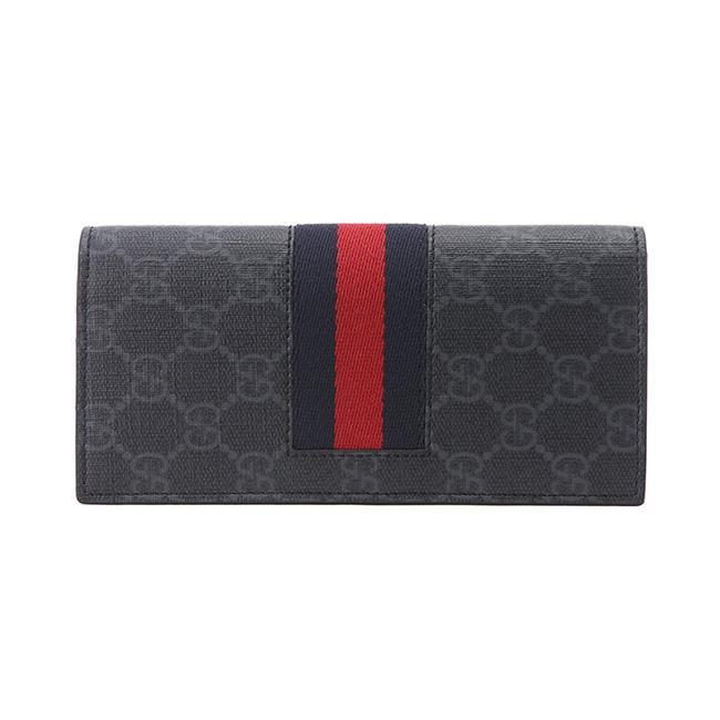 グッチ GUCCI/ウェブ GG 二つ折り長財布  ロングウォレット 408836 KHN4N 1095