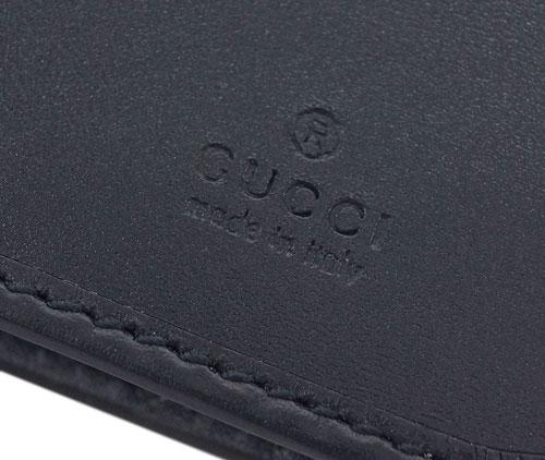 グッチ 財布 GUCCI メンズ 長財布 札入れ マチ付き 小銭入れなし グッチッシマ ネイビー アウトレット 307774 CWC1R 4009