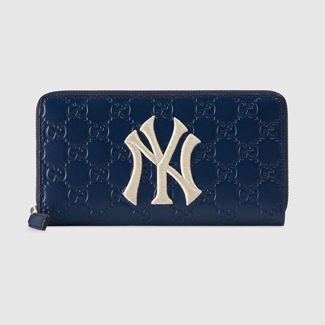 グッチ GUCCI NY Yankees パッチ ジップアラウンド長財布 547791 DMTIN 4769