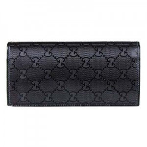 グッチ GUCCI  長財布 グッチシマレザー ブラック 307774 FU49R 1000