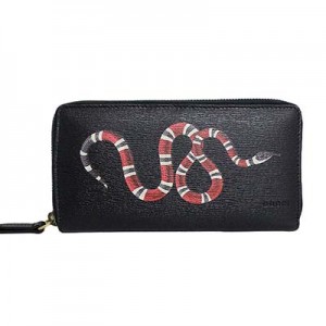 グッチ ラウンドファスナー長財布 GUCCI 財布 メンズ BEST BLACK/LIVE RED  451273-DUQ1T-1058