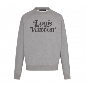 ルイ・ヴィトンLOUIS VUITTON  スクエアードLVスウェットシャツ 1A7X6Y