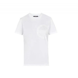 ルイヴィトン Louis Vuitton 新作 LVスタンプTシャツ　白T 1A4PFS