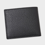 グッチ GUCCI レザー ウォレット 折財布 [小銭入れなし] ブラック [メンズ] 428749 DJ21T 1060