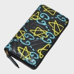 グッチ GUCCI ゴースト GHOST ラウンドファスナー ウォレット 長財布 ブラック [レディース] 448087 DSSCT 8438