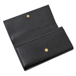 グッチ GUCCI ズゥミ レザー コンチネンタルウォレット 長財布 ブラック [レディース] 573612 1B90X 1000