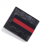 グッチ GUCCI シグネチャー ウェブ 二つ折り財布 408827 CWCLN 8497