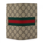 グッチ  GUCCI/ウェブ付き GGスプリーム 二つ折り長財布 408836 KHN4N 9791