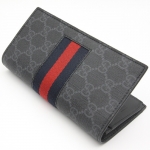 グッチ GUCCI/ウェブ GG 二つ折り長財布  ロングウォレット 408836 KHN4N 1095