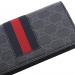 グッチ GUCCI/ウェブ GG 二つ折り長財布  ロングウォレット 408836 KHN4N 1095