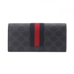 グッチ GUCCI/ウェブ GG 二つ折り長財布  ロングウォレット 408836 KHN4N 1095
