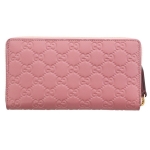 グッチ GUCCI 長財布  ROSE BABY CANDY リネア シグネチャー レザー ラウンドファスナー ピンク系 アウトレット 410102-CWC1G-5812
