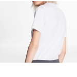 ルイヴィトン Louis Vuitton 新作 LVスタンプTシャツ　白T 1A4PFS