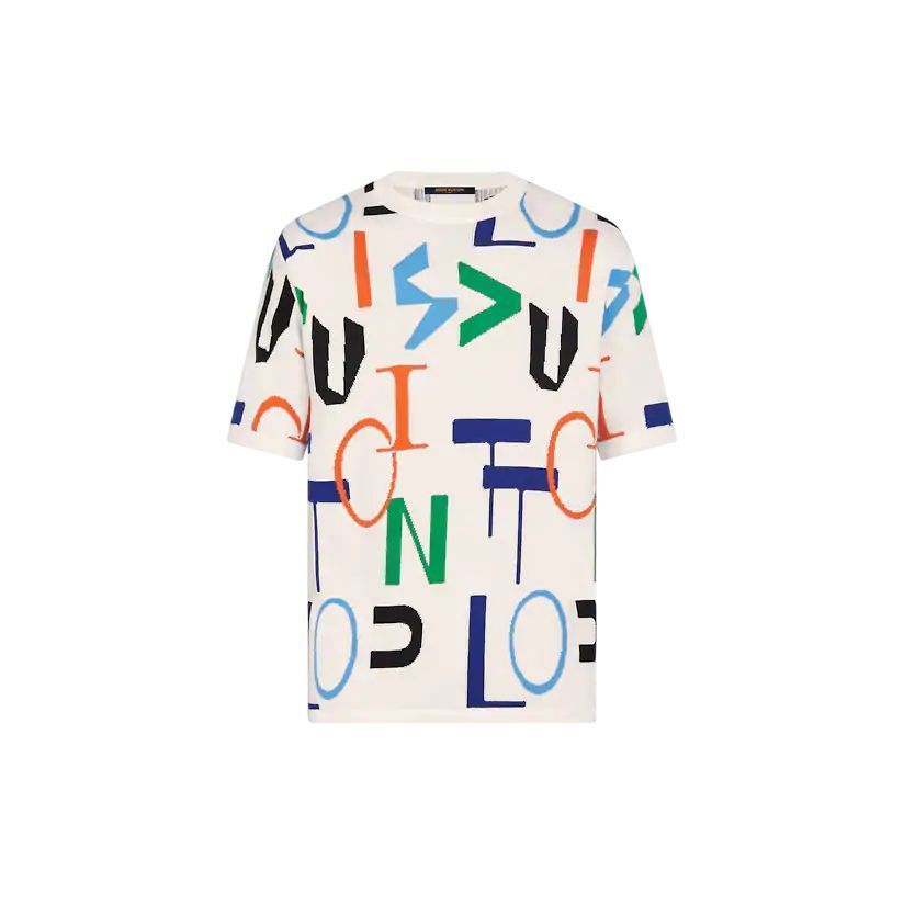 ルイヴィトン エレクトリック インターシャTシャツ 1A7XEW