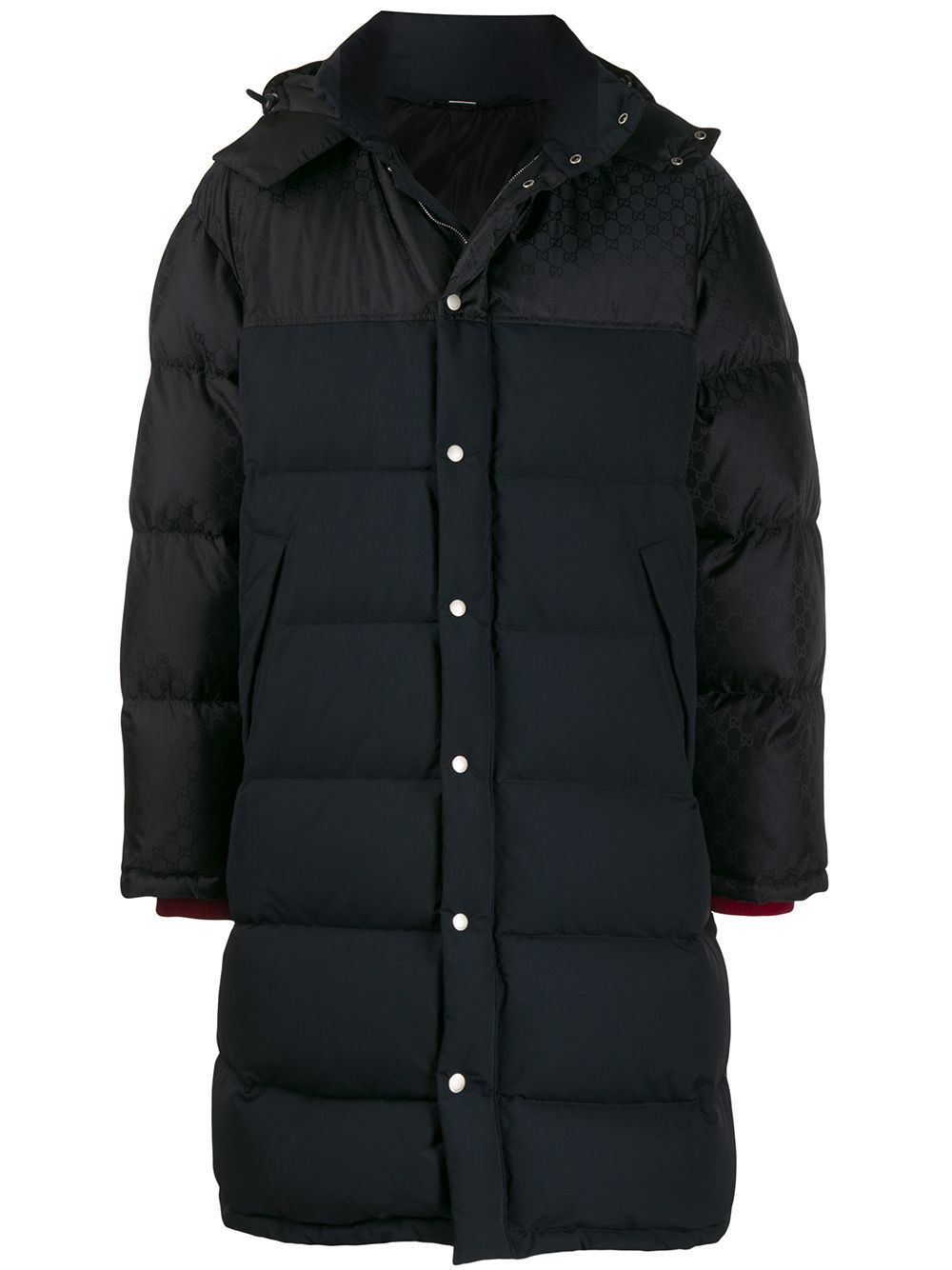 グッチ GUCCI GGジャカード ナイロン オーバーフィット ダウンコート 546334Z42181000