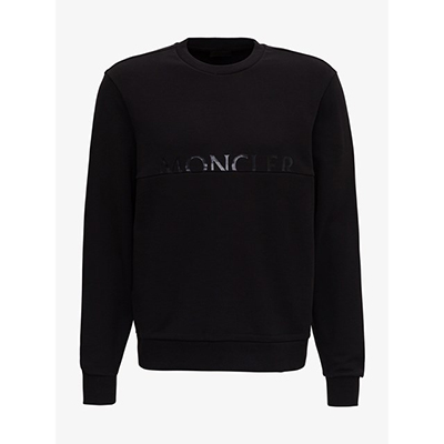 モンクレール  MONCLER ハーフロゴトレーナー スウェット 8G78010 8098U 999