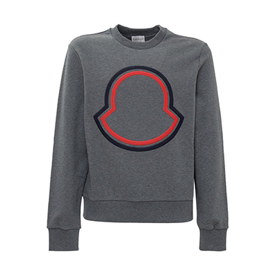モンクレール  Moncler ロゴ刺繍 コットン スウェットシャツ F20918G7621080985