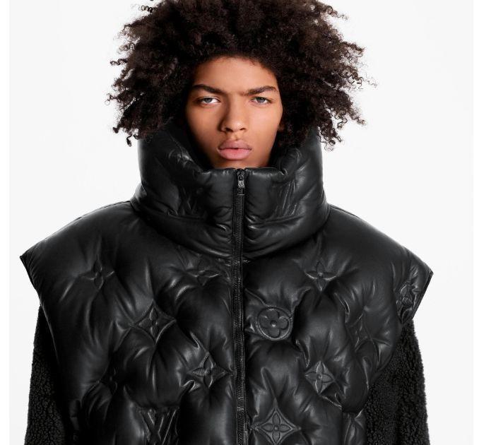 ルイヴィトン LouisVuitton モノグラム ボーイフッド パファレザージレ 1A5Q4U