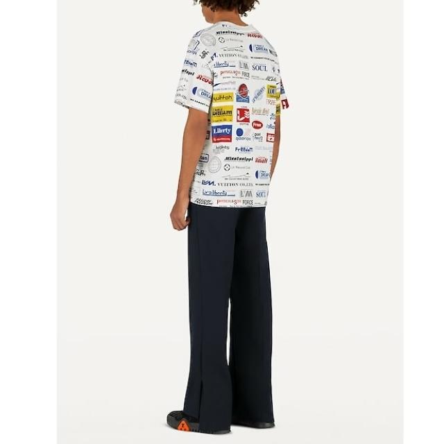 ルイヴィトン LouisVuitton ロゴプリンテッド 半袖 Tシャツ 1A5DGG 