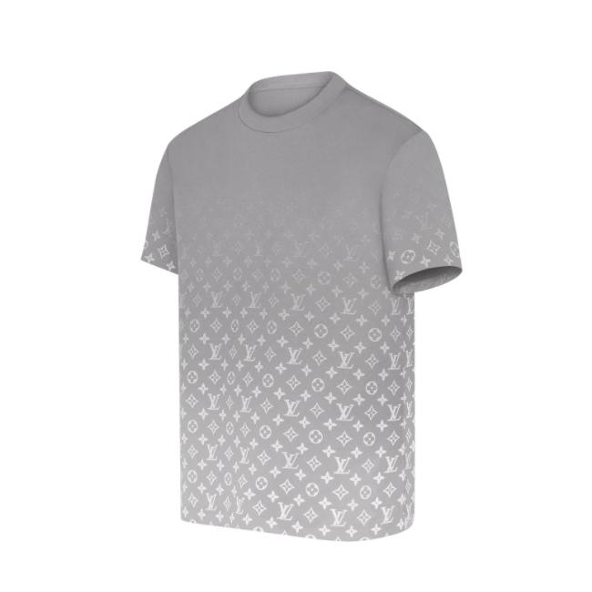 ルイヴィトン モノグラムグラディエント Tシャツ 人気 半袖 1A8FGS
