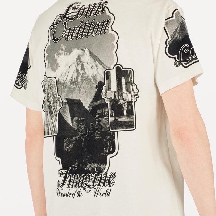 ルイヴィトン メンズ LOUIS VUITTON ホーリーマウンテンプリンテッドTシャツ 1A5DJU