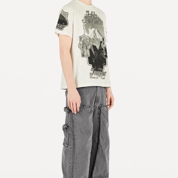 ルイヴィトン メンズ LOUIS VUITTON ホーリーマウンテンプリンテッドTシャツ 1A5DJU